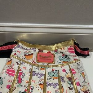 Betsy Johnson ice cream bag used small stain on the bottom